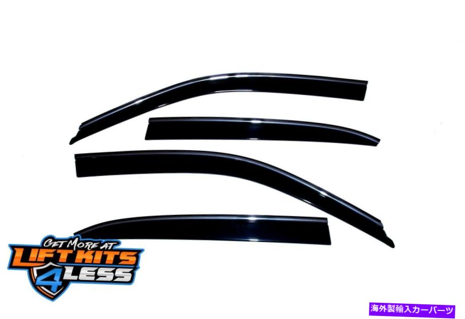 バグシールド Auto Ventshade 794006 VENTVISORロープロファイルデフレクター4 PC用01-06 LEXUS LS430 Auto Ventshade 794006 Ventvisor Low Profile Deflector 4 pc for 01-06 Lexus LS430【並行輸入品】