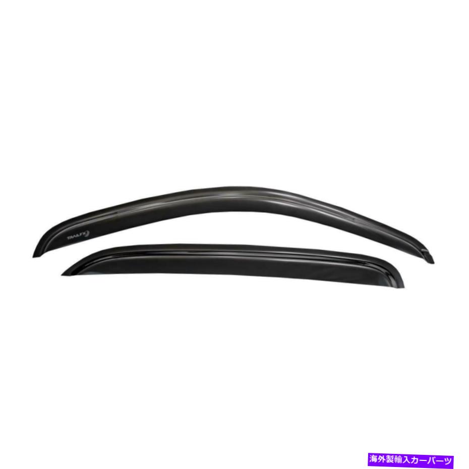 バグシールド TrailFX 2971H-AD 2017-2019 Ford F-350 Super Dutyの風力発電 TrailFX 2971H-AD Wind Deflector for 2017-2019 Ford F-350 Super Duty【並行輸入品】