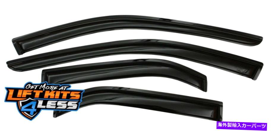 バグシールド Auto Ventshade 94484 2010年から2014年のSubaru OutbackのVentvisor Deflector 4 PC Auto Ventshade 94484 Ventvisor Deflector 4 pc for 2010-2014 Subaru Outback【並行輸入品】