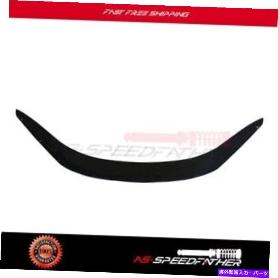 バグシールド 2008-2010ホンダオデッセイブラックフードデフレクターバグシールドストーンチッ??プスプルーフ For 2008-2010 Honda Odyssey Black Hood Deflector Bug Shield Stone-Chips-Proof【並行輸入品】