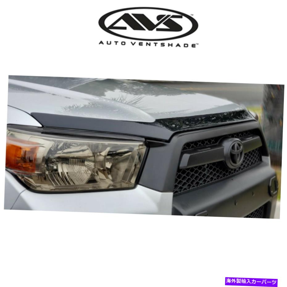バグシールド AVS Aeroskinフラッシュマウントバグシールドフードプロテクター2016-2022トヨタタコマ AVS AeroSkin Flush Mount Bug Shield Hood Protector For 2016-2022 Toyota Tacoma【並行輸入品】