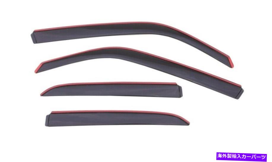バグシールド Chrysler 3の2005年から2010年のチャネルウィンドウディフレクターのAVS Smoke Ventvisor ... AVS Smoke Ventvisor In Channel Window Deflectors for 2005-2010 for Chrysler 3...【並行輸入品】