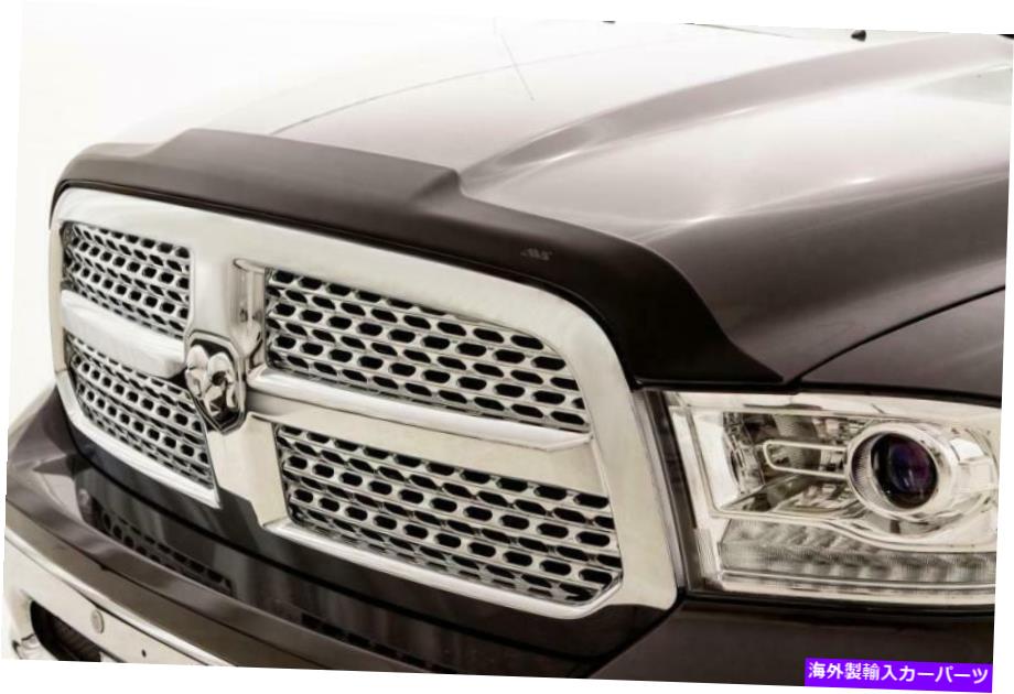 バグシールド AVSマットロープロファイルAcrylic Hood Shield for 09-18 for Dodge for RAM 1500（E ... AVS Matte Low Profile Acrylic Hood Shield for 09-18 for Dodge for Ram 1500 (E...【並行輸入品】