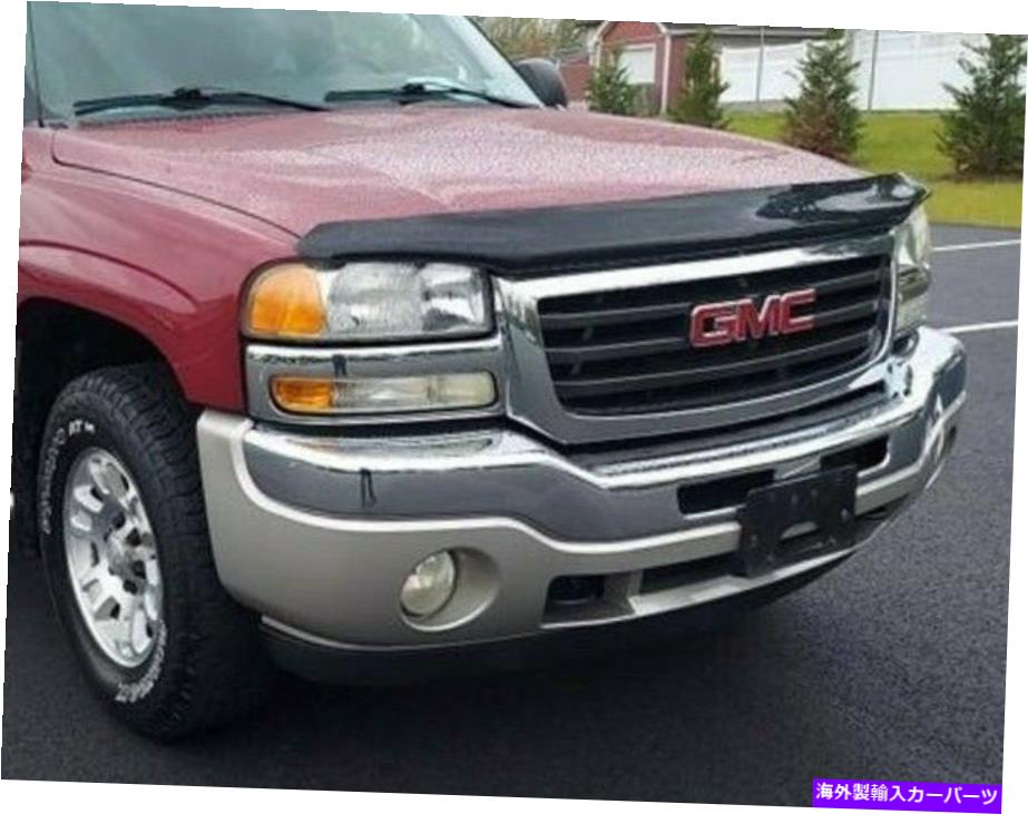 バグシールド フルハイトバグシールド2001-2006 Sierra 2500＆3500バグデフレクターフードバグガード FULL HEIGHT Bug Shield 2001-2006 SIERRA 2500 & 3500 Bug Deflector Hood Bug Guard【並行輸入品】