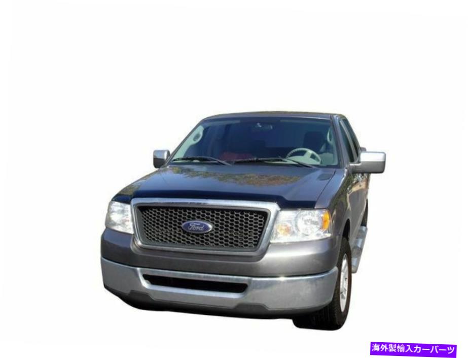 バグシールド 04-08フォードF150 4.6L V8 5.4L 4.2L V6 FX2 FX4 SQ87F9のバグシールド Bug Shield For 04-08 Ford F150 4.6L V8 5.4L 4.2L V6 FX2 FX4 SQ87F9【並行輸入品】