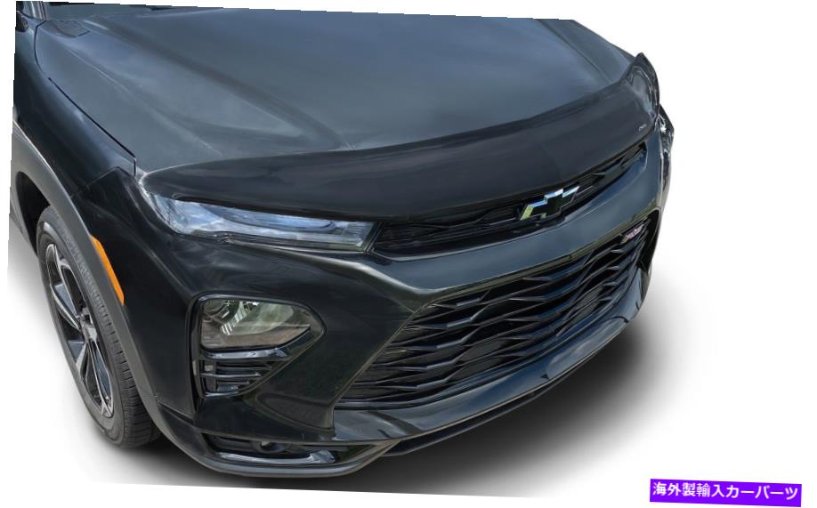 バグシールド Hood Deflector-Carflectortm Stone/Bug Deflectorに適合21-22シボレートレイルブレイザー Hood Deflector-CarflectorTM Stone/Bug Deflector fits 21-22 Chevrolet Trailblazer【並行輸入品】