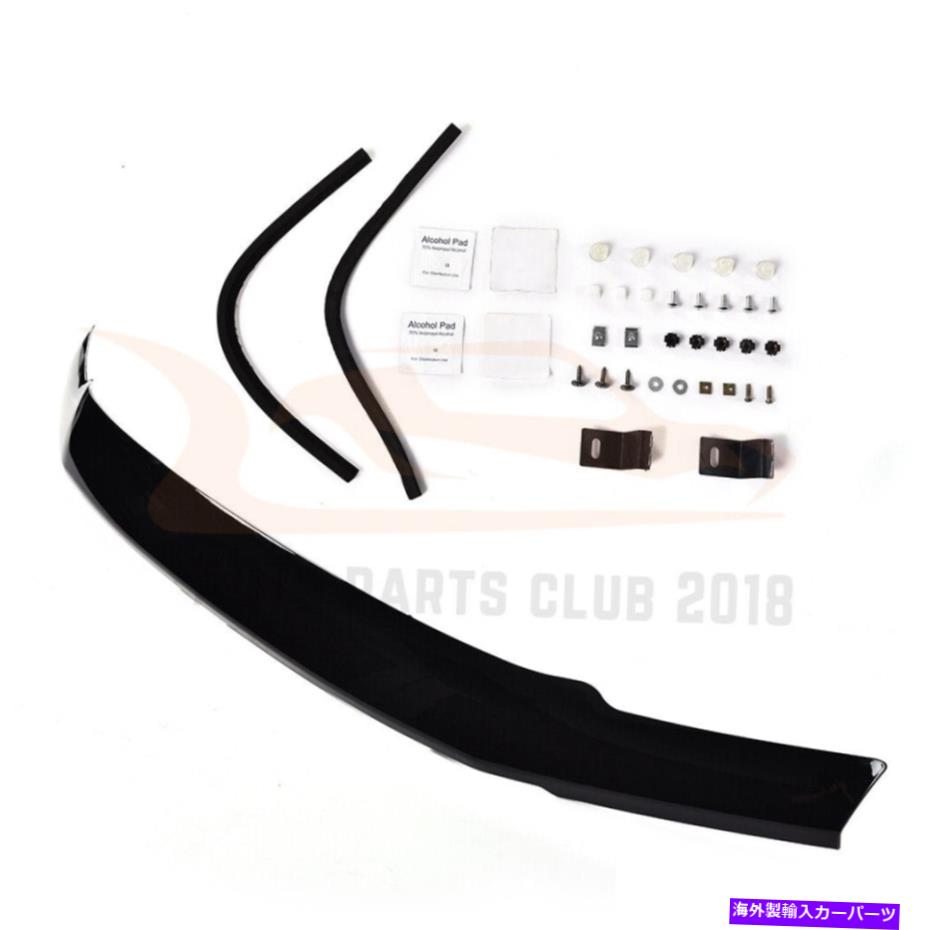 バグシールド Ford F250 F350 Super Duty 2017 2018 2018 Black Hood Deflectorバグシールド For Ford F250 F350 Super Duty 2017 2018 2019 Black Hood Deflector Bug Shield【並行輸入品】