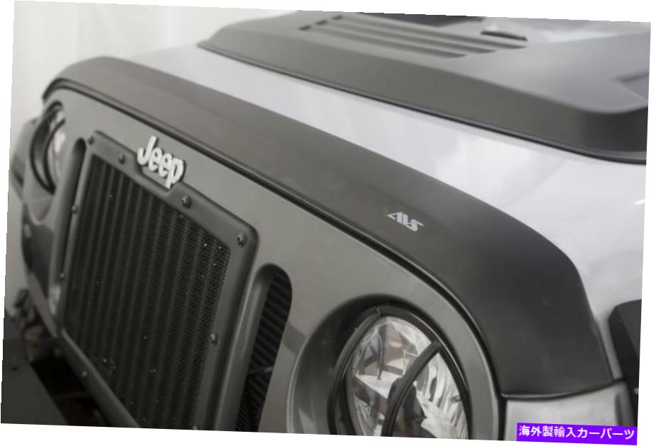 バグシールド AVS 07-18 for Jeep Wrangler Unlimited Aeroskin Low Profile Hood Shield- ... AVS 07-18 for for Jeep Wrangler Unlimited Aeroskin Low Profile Hood Shield - ...【並行輸入品】