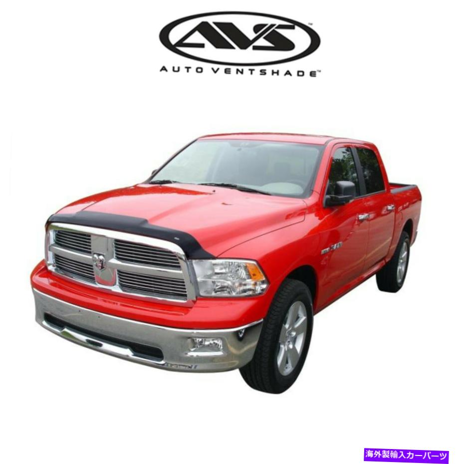 バグシールド AVS Aeroskinフラッシュマウントバグシールドフードプロテクター2009-2018 RAM 1500 AVS AeroSkin Flush Mount Bug Shield Hood Protector For 2009-2018 Ram 1500【並行輸入品】