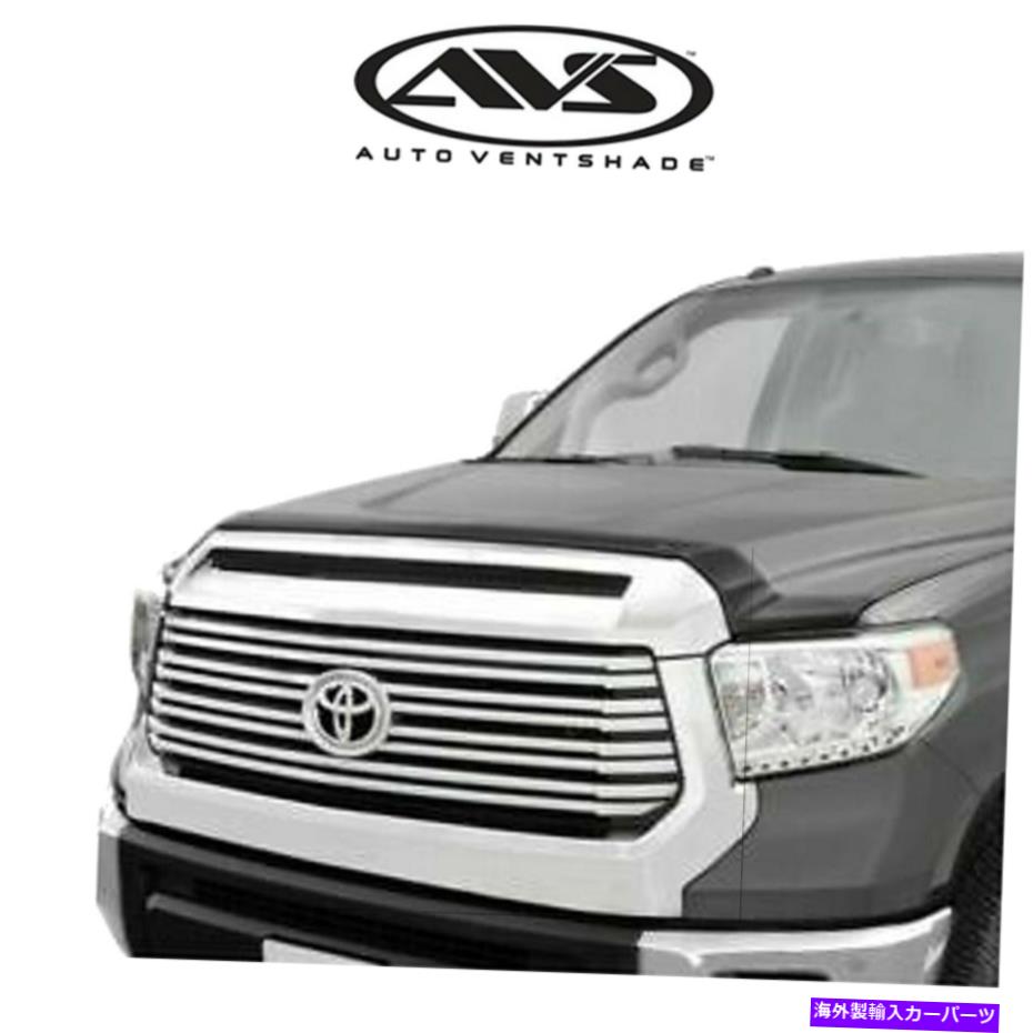 バグシールド AVS Aeroskinフラッシュマウントバグシールドフードプロテクター2016-2022日産タイタンXD AVS AeroSkin Flush Mount Bug Shield Hood Protector For 2016-2022 Nissan Titan XD【並行輸入品】