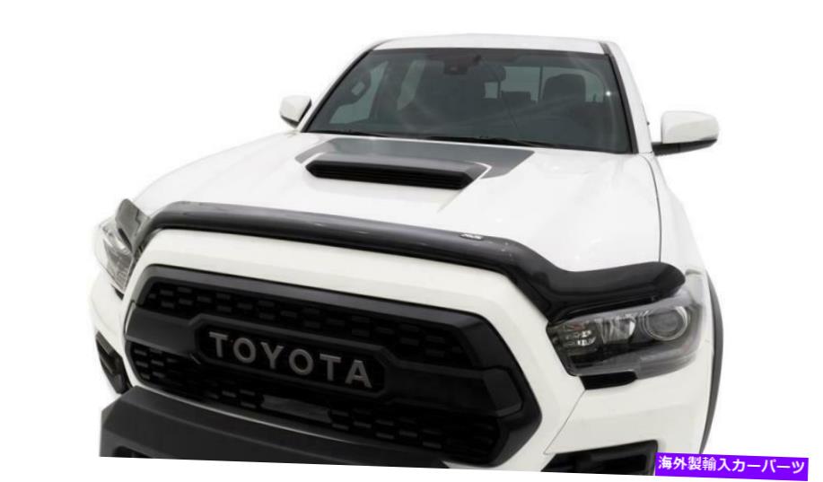バグシールド Auto Ventshade（AVS）25681 BUGFLECTOR IIフードシールド。煙 Auto Ventshade (AVS) 25681 Bugflector II Hood Shield; Smoke【並行輸入品】