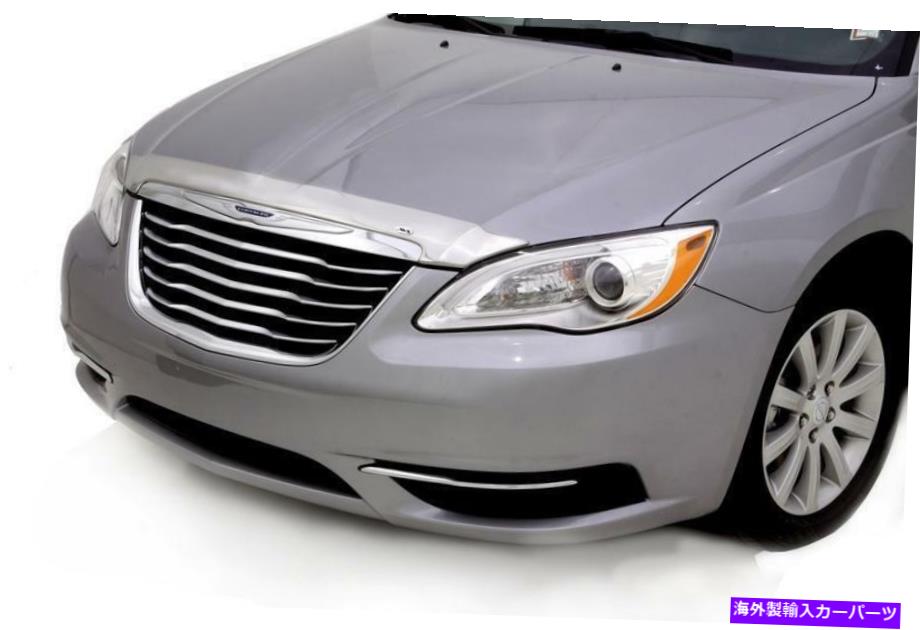 バグシールド Auto Ventshade（AVS）620037 Aeroskin Hood Protector;クロム Auto Ventshade (AVS) 620037 Aeroskin Hood Protector; Chrome【並行輸入品】