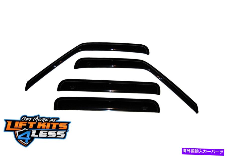 バグシールド Auto Ventshade 94755 2001-05シボレーS-10ピックアップ用Ventvisor Deflector 4 PC Auto Ventshade 94755 Ventvisor Deflector 4 pc for 2001-05 Chevrolet S-10 Pickup【並行輸入品】
