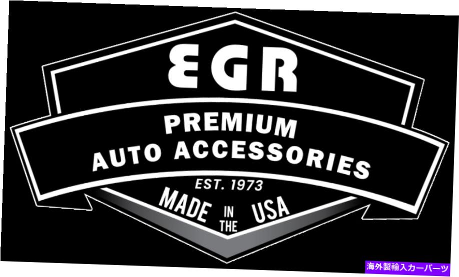 バグシールド 2019 Dodge Ram 1500スーパーガードフードシールドと互換性のあるEGR -Dark Smoke EGR Compatible with 2019 Dodge Ram 1500 Superguard Hood Shield - Dark Smoke【並行輸入品】