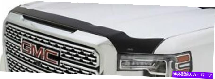 バグシールド Auto Ventshade（AVS）Aeroskin Hoodプロテクター。マットブラック Auto Ventshade (AVS) Aeroskin Hood Protector; Matte Black【並行輸入品】
