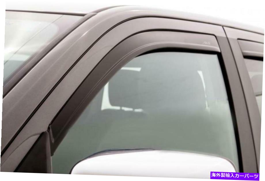 バグシールド AVS 15-18 FITS FORD F-150 SuperCrew VentVisor Low Profell Windof Deflectors 4PC AVS 15-18 fits Ford F-150 Supercrew Ventvisor Low Profile Window Deflectors 4pc【並行輸入品】