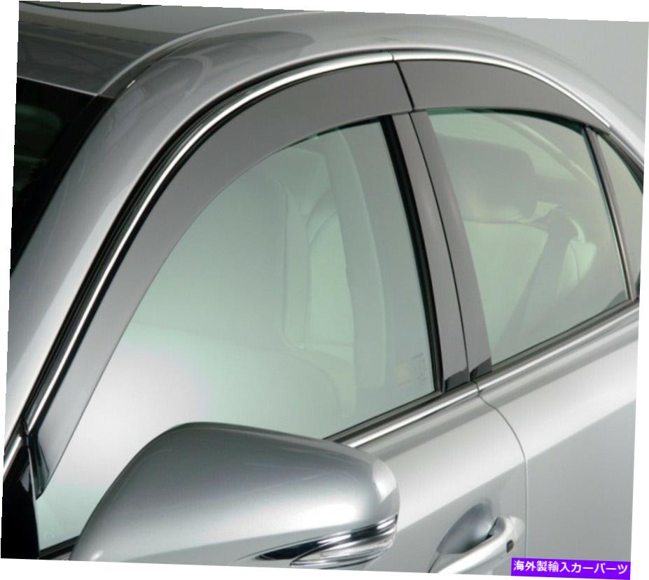 バグシールド AVS 15-19 GMCはYukon XL/15-19に適合しますシボレー郊外のVentvisorロープロファイル AVS 15-19 GMC fits Yukon XL/15-19 fits Chevrolet Suburban Ventvisor Low Profile【並行輸入品】