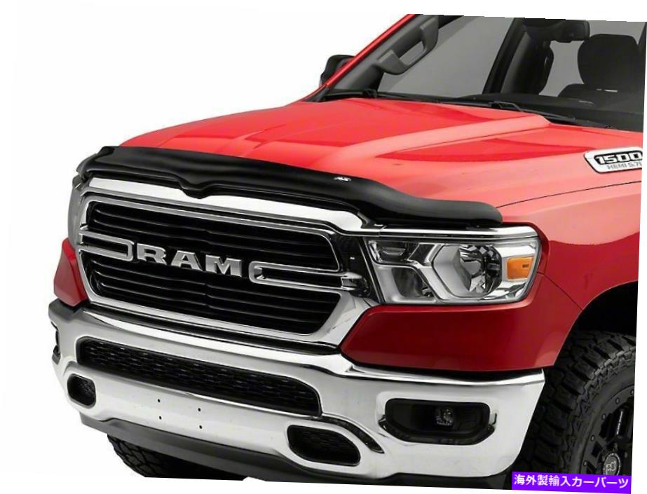 バグシールド フルハイトバグシールドデフレクター（2019 RAM 1500 New Body）フードプロテクターガード FULL HEIGHT Bug Shield Deflector (2019 RAM 1500 NEW BODY) Hood Protector Guard【並行輸入品】