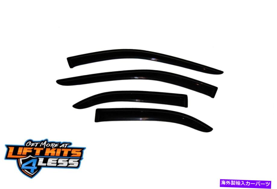 バグシールド Auto Ventshade 94910 2003年から2007年のKia SorentoのVentvisor Deflector 4 PC Auto Ventshade 94910 Ventvisor Deflector 4 pc for 2003-2007 Kia Sorento【並行輸入品】