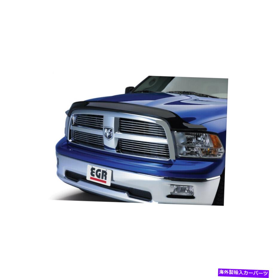 バグシールド EGR HOOD SHIELD 10-17 RAM 2500 HD#392851のドリルAerowrap Smoke for 10-17の煙 EGR Hood Shield No Drill Aerowrap Smoke for 10-17 RAM 2500 HD # 392851【並行輸入品】