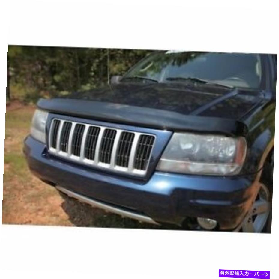 バグシールド Jeep Grand Cherokee WJ 99-04新しいバグデフレクタースモークアクリルX 11350.12 For Jeep Grand Cherokee Wj 99-04 New Bug Deflector Smoked Acrylic X 11350.12【並行輸入品】