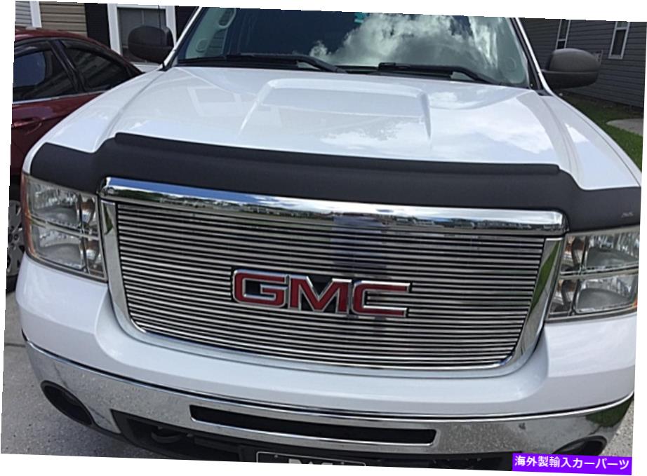 バグシールド バグシールドマットブラック（2011-2014 Sierra 2500 3500）デフレクターガードプロテクター Bug Shield MATTE BLACK (2011-2014 SIERRA 2500 3500) Deflector Guard Protector【並行輸入品】