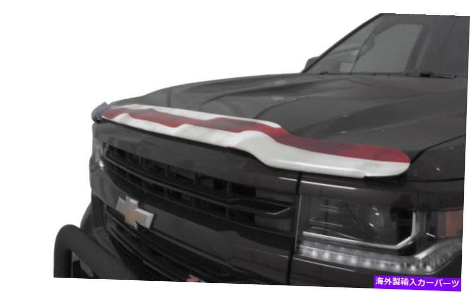 バグシールド Stampede 2014-2015はシボレーシルバラード1500自警団プレミアムフードプロテクターに適合します - Stampede 2014-2015 fits Chevy Silverado 1500 Vigilante Premium Hood Protector -【並行輸入品】
