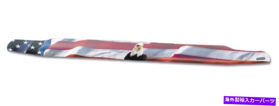 バグシールド スタンピード3132-30アメリカの旗w/イーグルフードプロテクターF150/マークLT Stampede 3132-30 American Flag w/Eagle Hood Protector for F150/Mark LT【並行輸入品】