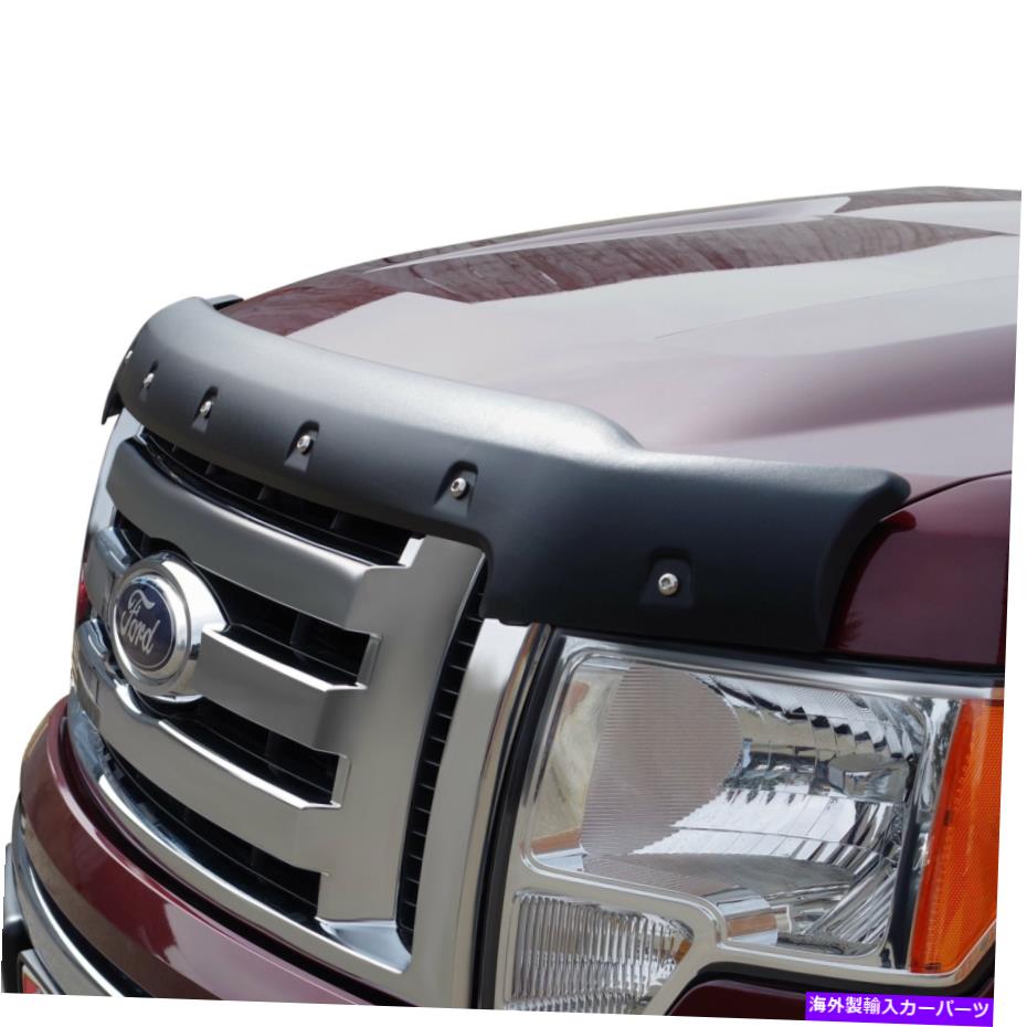 バグシールド Ford F-150 2009-2014 FOCUS FOCUS AUTO TG8A09テクスチャブラックフォームフィットフードプロテクター For Ford F-150 2009-2014 Focus Auto TG8A09 Textured Black FormFit Hood Protector【並行輸入品】