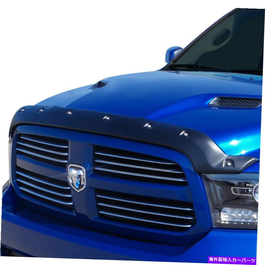 バグシールド ラム1500クラシック19フォーカスオートTG6R09テクスチャブラックフォームフィットフードプロテクター For Ram 1500 Classic 19 Focus Auto TG6R09 Textured Black FormFit Hood Protector【並行輸入品】