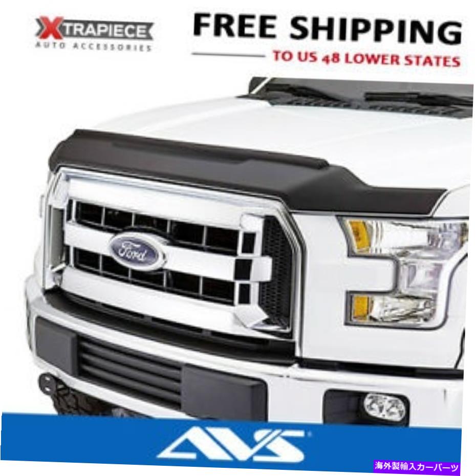 バグシールド 15-20 FORD F-150 AVS Aeroskin II Hood Protectors Bug Shields Deflectors 15-20 Ford F-150 AVS AeroSkin II Hood Protectors Bug Shields Deflectors【並行輸入品】