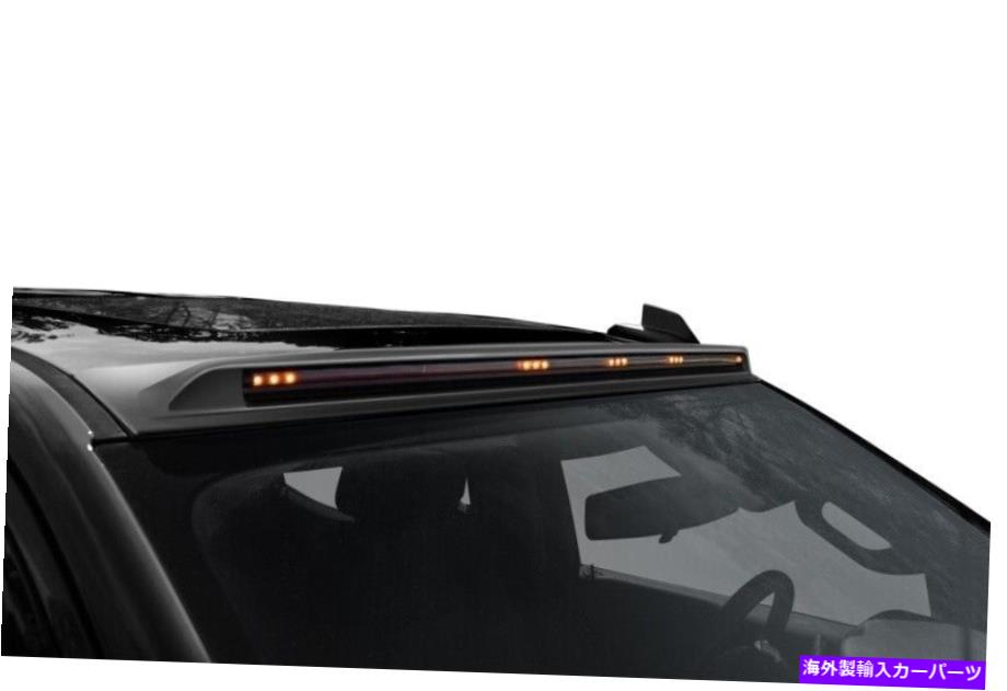 バグシールド シルバラード1500エアロカブマーカーライトのシボレーのAVS 16-18 -Black AVS 16-18 for Chevrolet for Silverado 1500 Aerocab Marker Light - Black【並行輸入品】