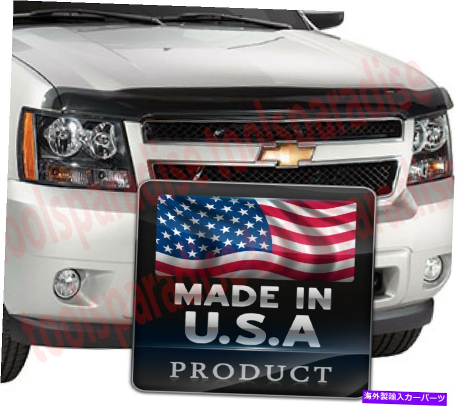バグシールド バグデフレクターフードシールドプロテクター2014-2007シボレータホストーンガード BUG DEFLECTOR Hood Shield Protector 2014 - 2007 Chevrolet TAHOE Stone GUARD【並行輸入品】