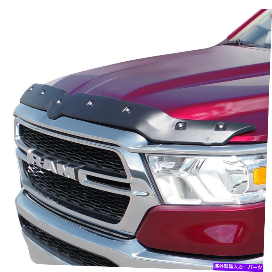 バグシールド RAM 1500 2019-2021フォーカスオートTG6R19テクスチャブラックフォームフィットフードプロテクター For Ram 1500 2019-2021 Focus Auto TG6R19 Textured Black FormFit Hood Protector【並行輸入品】
