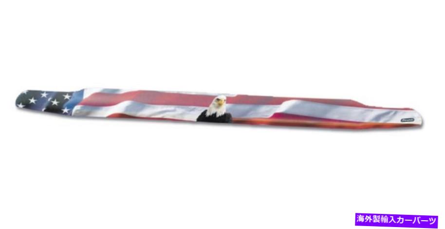 バグシールド Stampede 312-30 American Flag W/Eagle Hood Protector for F150/F250/F350/Bronco Stampede 312-30 American Flag w/Eagle Hood Protector for F150/F250/F350/Bronco【並行輸入品】
