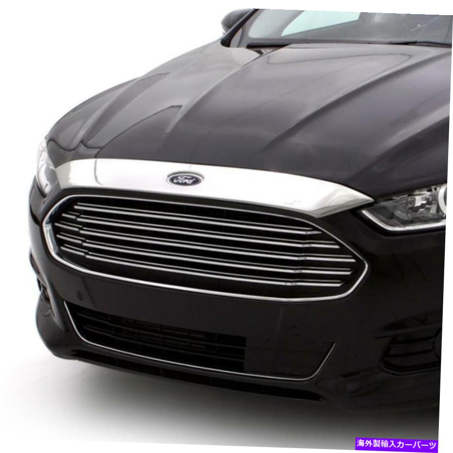 バグシールド 16-18フォードエクスプローラーのAVS（除外スポーツモデル）エアロスキンロープロファイルフードシールド AVS for 16-18 Ford Explorer (Excl. Sport Model) Aeroskin Low Profile Hood Shield【並行輸入品】