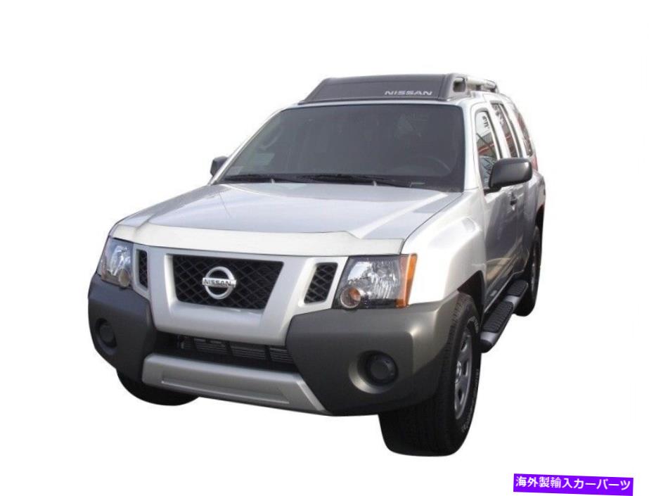 バグシールド フロンティアのAVS 05-18 aeroskinの低プロファイルフードシールド-Chrome -AVS622032 AVS 05-18 For Frontier Aeroskin Low Profile Hood Shield - Chrome - avs622032【並行輸入品】