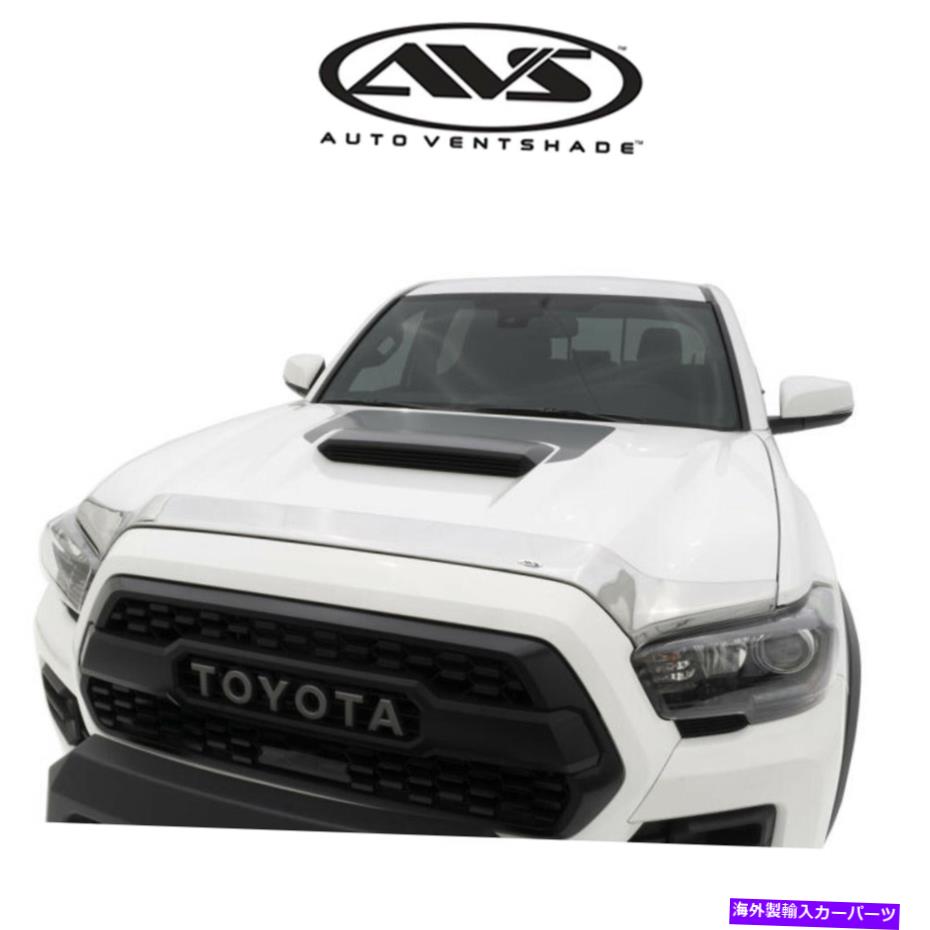 バグシールド AVS Aeroskin Chrome Flush Bugshield Hood Protector Fitts 2014-2021 Toyota Tundra AVS AeroSkin Chrome Flush BugShield Hood Protector Fits 2014-2021 Toyota Tundra【並行輸入品】
