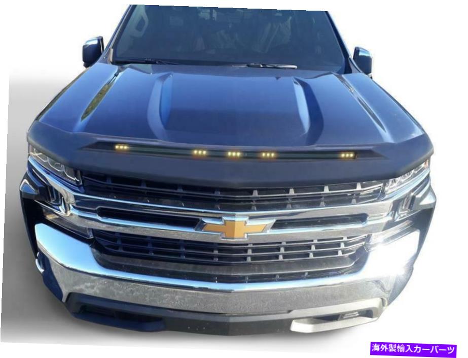 バグシールド Auto Ventshade（AVS）753168 Aeroskin LightShield Hood Shood;黒 Auto Ventshade (AVS) 753168 Aeroskin LightShield Hood Shield; Black【並行輸入品】