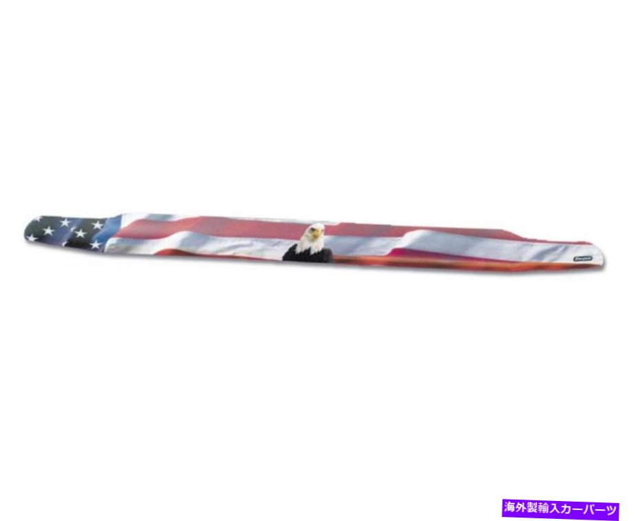 バグシールド Stampede 2153-30自警団プレミアムアメリカ旗w/イーグルフードプロテクターF150 Stampede 2153-30 Vigilante Premium American Flag w/Eagle Hood Protector for F150【並行輸入品】