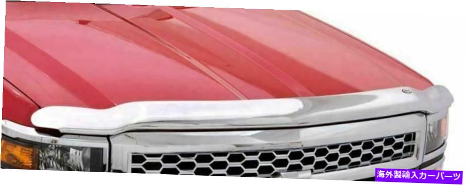 バグシールド AVS -FOR 06-09 TOYOTA 4RUNNER（excl。Sport）有名なフードシールド-Chrome- AVS-for 06-09 Toyota 4Runner (Excl. Sport) High Profile Hood Shield - Chrome -【並行輸入品】