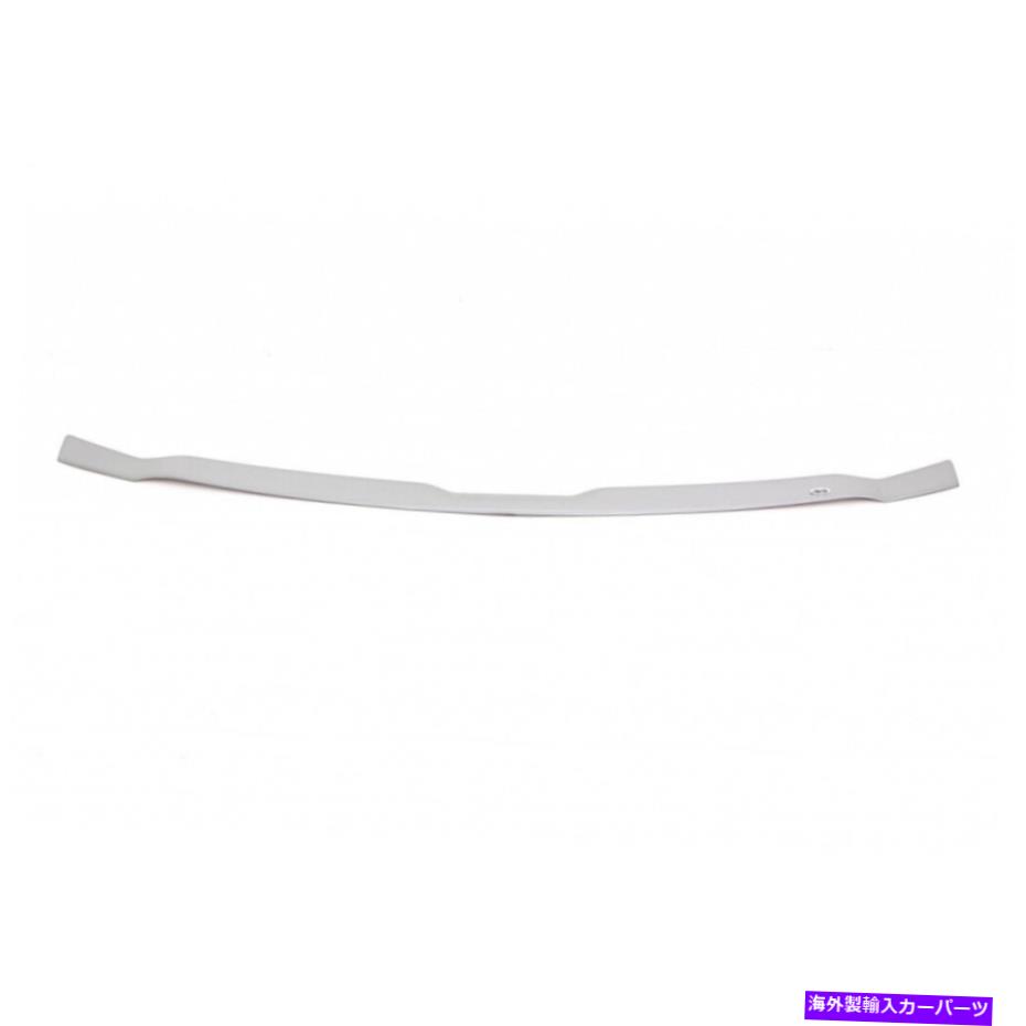 バグシールド Chevy Silverado 1500のAVS 2014-2015 Aeroskin Low Profile Hood Shield Chrome AVS For Chevy Silverado 1500 2014-2015 Aeroskin Low Profile Hood Shield Chrome【並行輸入品】