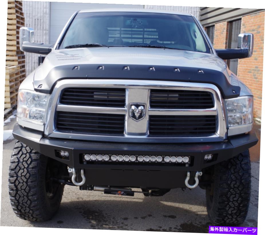 バグシールド 10-18ダッジラム2500/3500黒いテクスチャーのタフなガードフードガード Tough Guard Hood Guard For 10-18 Dodge RAM 2500/3500 Black Textured【並行輸入品】