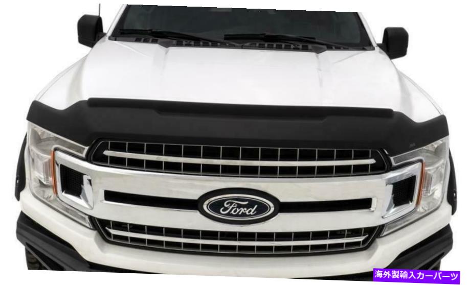 バグシールド Auto Ventshade（AVS）436096 Aeroskin IIフードプロテクター。テクスチャブラック Auto Ventshade (AVS) 436096 Aeroskin II Hood Protector; Textured Black【並行輸入品】