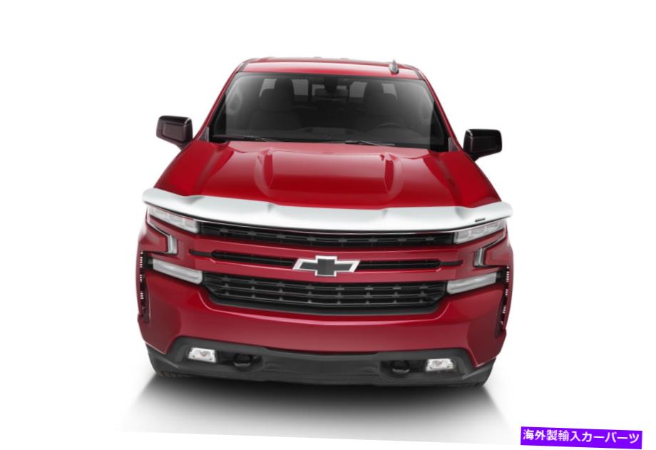 バグシールド 2057 8スタンピード2057 8 GMC用自警団プレミアムフードプロテクター（Chrome） 2057 8 Stampede 2057 8 Vigilante Premium Hood Protector For Gmc (Chrome)【並行輸入品】