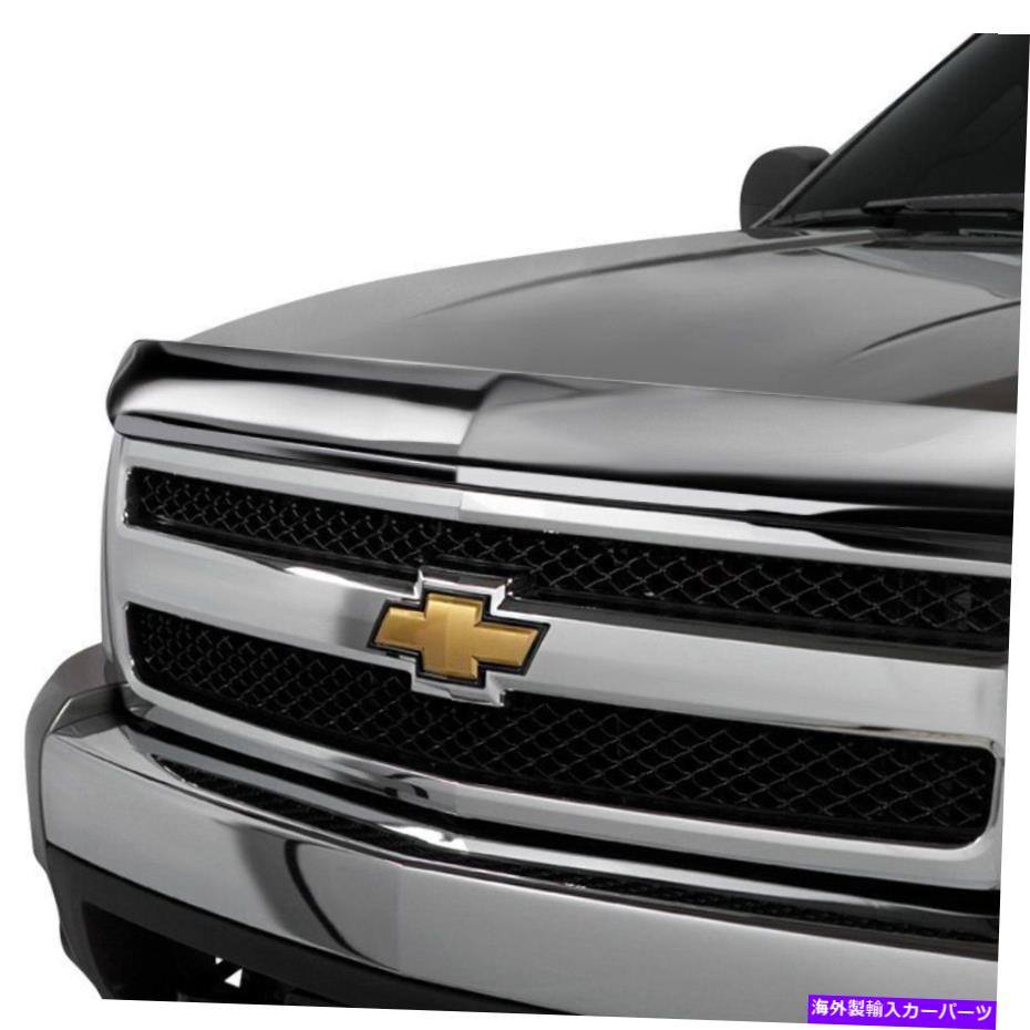 バグシールド 日産タイタンXD 16-21スタンピード自警団プレミアムクロムフードプロテクター For Nissan Titan XD 16-21 Stampede Vigilante Premium Chrome Hood Protector【並行輸入品】