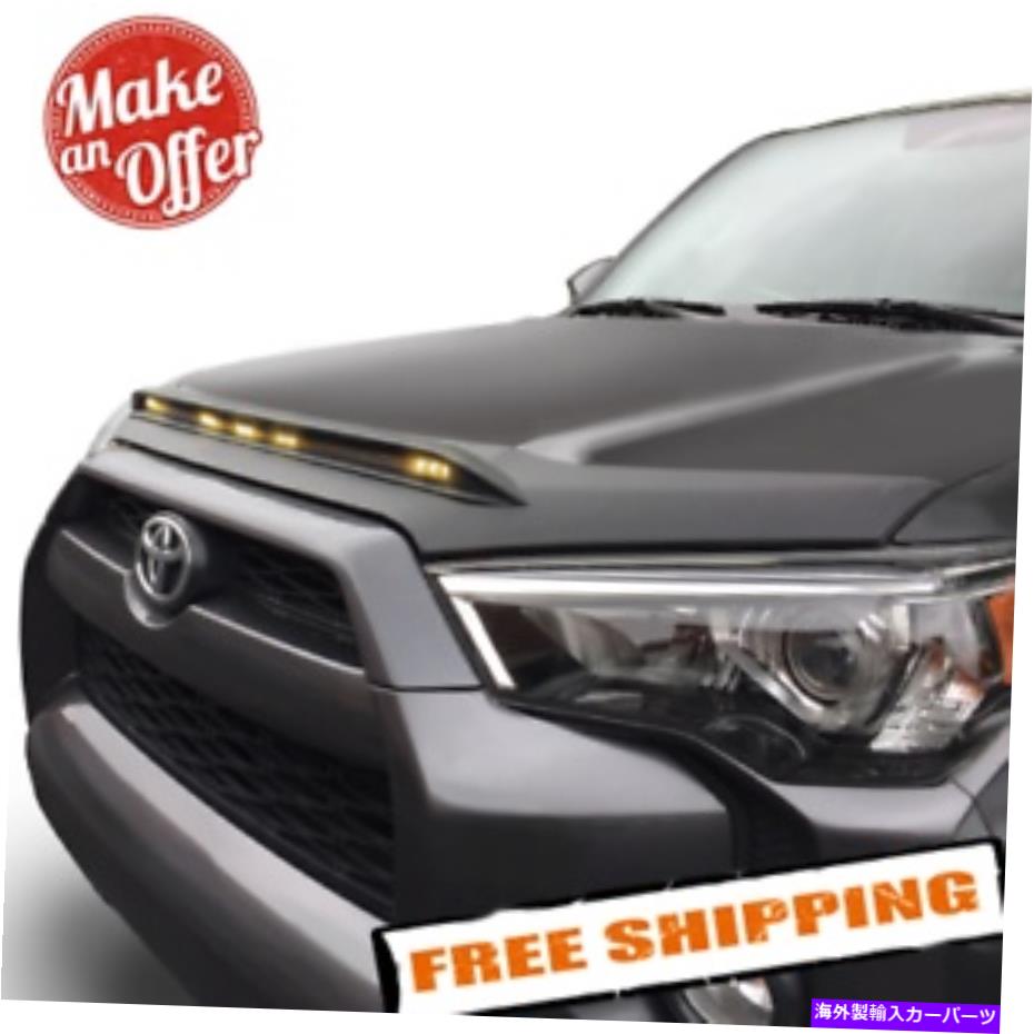 バグシールド AVS 753025 2010-2020トヨタ4runnerのAeroskin LightShield Hood Protector AVS 753025 Aeroskin LightShield Hood Protector for 2010-2020 Toyota 4Runner【並行輸入品】