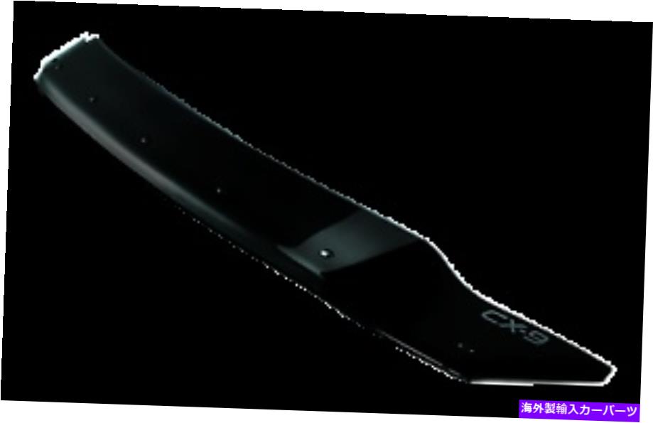 バグシールド 本物のマツダCX-9フードデフレクター0000-86-06C9-01（2016-2022 Mazda CX-9） Genuine Mazda CX-9 Hood Deflector 0000-86-06C9-01 (2016 - 2022 Mazda CX-9)【並行輸入品】