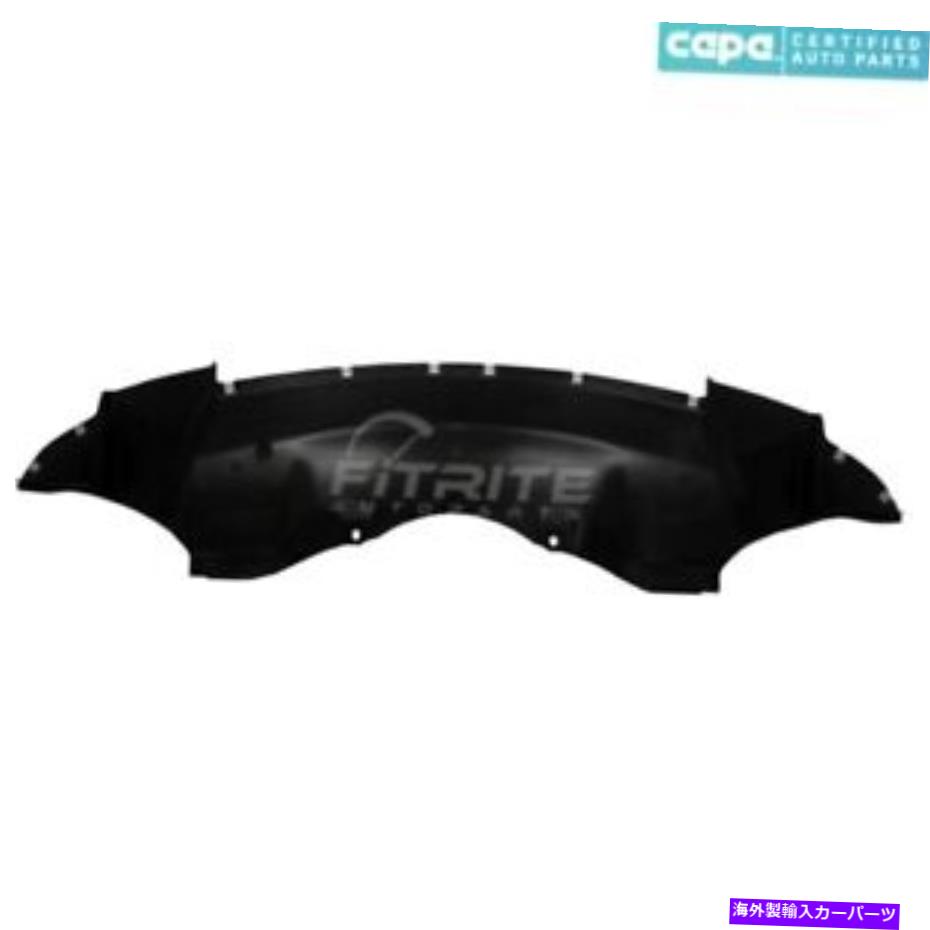 バグシールド 新しいフィット2005-2010クライスラー300 CAPAフロントアンダーカーシールドマットブラック New Fits 2005-2010 Chrysler 300 Capa Front Undercar Shield Matte-black【並行輸入品】