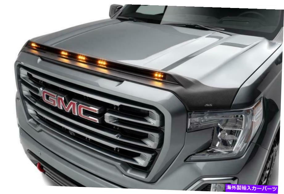 バグシールド 2019-2021 GMC Sierra 1500-753167-AA Auto Ventshadeのフードデフレクター Hood Deflector for 2019-2021 GMC Sierra 1500 -- 753167-AA Auto Ventshade【並行輸入品】